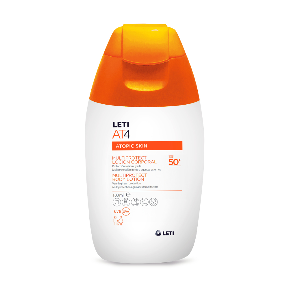 LetiAT4 Multiprotect Loción Corporal SPF50+